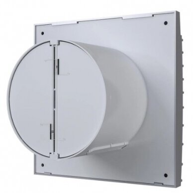 Ventilaator koos tagasivoolu sulguriga | D125 | 230V | 175x175x117,5 mm | IP24 | plastik | hall värv | TY5SP 2 Ventilaator koos tagasivoolu sulguriga | D125 | 230V | 175x175x117,5 mm | IP24 | plastik | hall värv | TY5SP 2