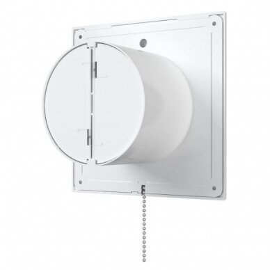 Ventilaator tagasilöögi klapiga | tõmbejuhtmega | D125 | 230V | 180x180x99,5 mm | IP24 | plastmass | valge | PL5S2 2 Ventilaator tagasilöögi klapiga | tõmbejuhtmega | D125 | 230V | 180x180x99,5 mm | IP24 | plastmass | valge | PL5S2 2