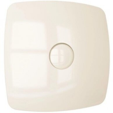 Wentylator z zasuwą przeciwprzeciągową | D125 | 230V | 200x200x123mm | IP24 | Plastik | Kolor kości słoniowej | OIR5SDK
