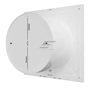 Ventilaator tagasilöögiklapiga | D200 | 220V | 170x170x101 mm | plastik | matt valge värv | IP45 | PL43 2 Ventilaator tagasilöögiklapiga | D200 | 220V | 170x170x101 mm | plastik | matt valge värv | IP45 | PL43 2