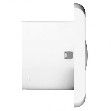 Wentylator z zamkiem zwrotnym | z timerem i czujnikiem wilgoci | D100 | 230V | 151x151x70mm | IP24 | plastikowy | biały kolor | WD100STH 1 Wentylator z zamkiem zwrotnym | z timerem i czujnikiem wilgoci | D100 | 230V | 151x151x70mm | IP24 | plastikowy | biały kolor | WD100STH 1