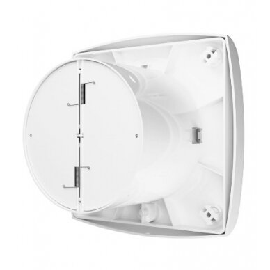 Wentylator z przesłoną przeciwprądową | z timerem i czujnikiem wilgotności | D120 | 230V | 181x181x69mm | IP24 | plastikowy | biały | WD120STH 2 Wentylator z przesłoną przeciwprądową | z timerem i czujnikiem wilgotności | D120 | 230V | 181x181x69mm | IP24 | plastikowy | biały | WD120STH 2