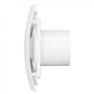 Ventilaator tagasivoolu klapiga | D100 | 230V | 220x175x123mm | IP24 | plastmass | valge | BR4S 1