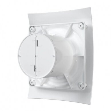 Fan with back-draught shutter | with controller | D100 | 230V | 220x175x123mm | IP24 | plastic | white | BR4SHRM 2 Fan with back-draught shutter | with controller | D100 | 230V | 220x175x123mm | IP24 | plastic | white | BR4SHRM 2