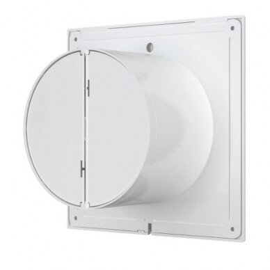 Ventilaator tagasivoolu klapiga | D125 | 230V | 180x180x99,5 mm | IP24 | plastik | valge | PL5S 2 Ventilaator tagasivoolu klapiga | D125 | 230V | 180x180x99,5 mm | IP24 | plastik | valge | PL5S 2