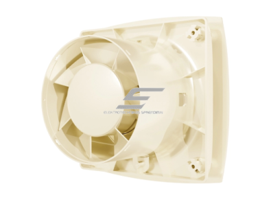 Ventiliatorius | D100 | 220V | 151x151x103mm | plastikinis | dramblio kaulo spalvos | IP24 2 Ventiliatorius | D100 | 220V | 151x151x103mm | plastikinis | dramblio kaulo spalvos | IP24 2