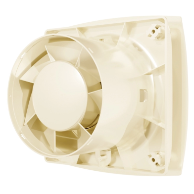 Fan | D100 | 220V | 151x151x103 mm | plastic | ivory color | IP24 2