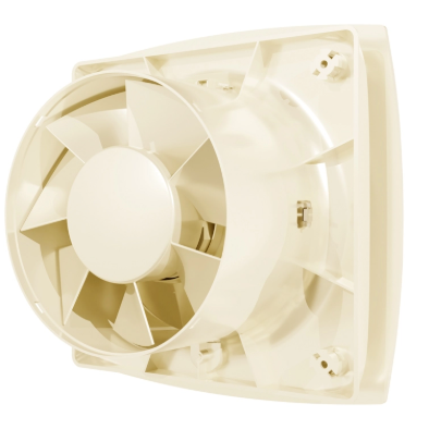 Wentylator | D120 | 220V | 181x181x102 mm | plastikowy | kości słoniowej kolor | IP24 2