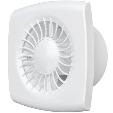 Wentylator z zamkiem zwrotnym | z timerem i czujnikiem wilgoci | D100 | 230V | 151x151x70mm | IP24 | plastikowy | biały kolor | WD100STH