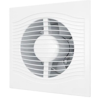 Ventilaator tagasivoolu klapiga | D125 | 230V | 180x180x99,5 mm | IP24 | plastik | valge | PL5S Ventilaator tagasivoolu klapiga | D125 | 230V | 180x180x99,5 mm | IP24 | plastik | valge | PL5S