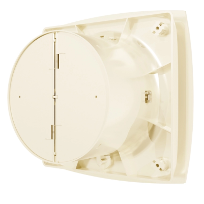 Fan with backdraft valve | flap | D120 | 220V | 181x181x102 mm | plastic | ivory color | IP24 2 Fan with backdraft valve | flap | D120 | 220V | 181x181x102 mm | plastic | ivory color | IP24 2
