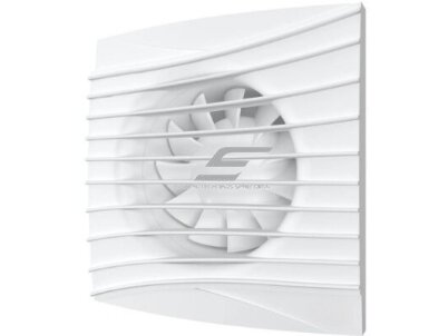 Ventiliatorius su atbuliniu vožtuvu | sklende | D125 | 230V | 175x175x117,5mm | IP24 | plastikinis | matinės baltos spalvos | TY5SMB