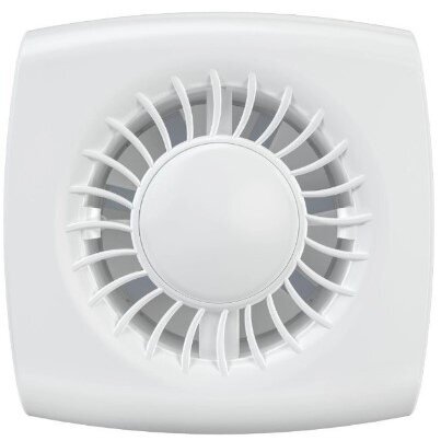 Ventilaator tagasivoolu klapiga | koos taimeriga | D100 | 230V | 151x151x70mm | IP24 | plastmass | valge | WD100STE
