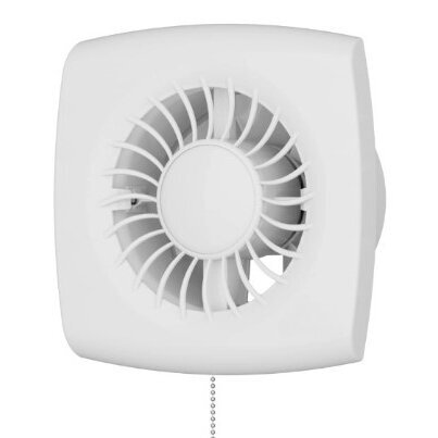 Ventilaator tagasivoolu klapiga | nööriga | D120 | 230V | 181x181x69mm | IP24 | plastik | valge värv | WD120S2 Ventilaator tagasivoolu klapiga | nööriga | D120 | 230V | 181x181x69mm | IP24 | plastik | valge värv | WD120S2
