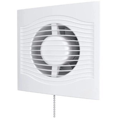 Ventilaator tagasilöögi klapiga | tõmbejuhtmega | D125 | 230V | 180x180x99,5 mm | IP24 | plastmass | valge | PL5S2 Ventilaator tagasilöögi klapiga | tõmbejuhtmega | D125 | 230V | 180x180x99,5 mm | IP24 | plastmass | valge | PL5S2