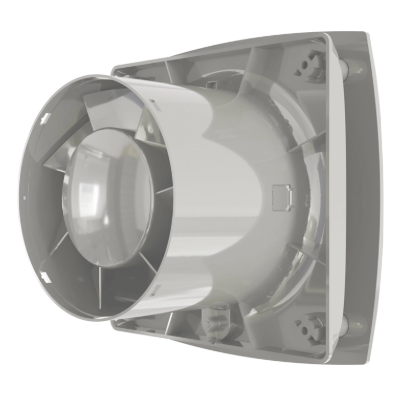 Wentylator | D100 | 220V | 151x151x103 mm | plastikowy | szary kolor | IP24 2