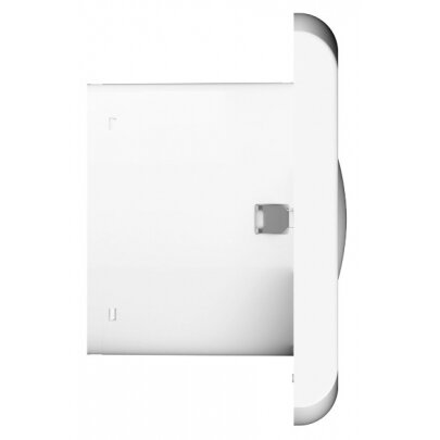 Wentylator z przesłoną przeciwprądową | z timerem i czujnikiem wilgotności | D120 | 230V | 181x181x69mm | IP24 | plastikowy | biały | WD120STH 1 Wentylator z przesłoną przeciwprądową | z timerem i czujnikiem wilgotności | D120 | 230V | 181x181x69mm | IP24 | plastikowy | biały | WD120STH 1