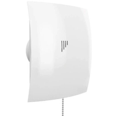 Wentylator z zaworem zwrotnym | z linką | D100 | 230V | 220x175x123mm | IP24 | plastikowy | biały | BR4S2 Wentylator z zaworem zwrotnym | z linką | D100 | 230V | 220x175x123mm | IP24 | plastikowy | biały | BR4S2