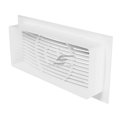 Ventilācijas reste | ventilācijas sistēmām | 120x250 mm | kvadrātveida | ar atloku | baltā krāsā | plastmasas 3 Ventilācijas reste | ventilācijas sistēmām | 120x250 mm | kvadrātveida | ar atloku | baltā krāsā | plastmasas 3