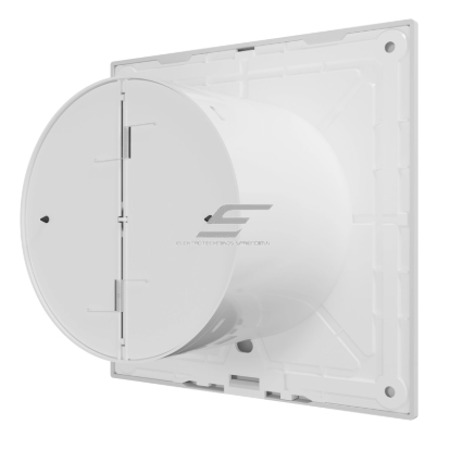 Fan with backdraft valve flap | D100 | 230V | 150x150x95 mm | plastic | matte white color | IP45 | PL43 2 Fan with backdraft valve flap | D100 | 230V | 150x150x95 mm | plastic | matte white color | IP45 | PL43 2