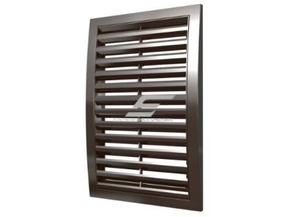 Ventiliacijos grotelės | vėdinimo sistemoms | 180x250mm | kvadratinės | išorinės | nuimamos | ruda spalva | plastikinės | 1825VGIB Ventiliacijos grotelės | vėdinimo sistemoms | 180x250mm | kvadratinės | išorinės | nuimamos | ruda spalva | plastikinės | 1825VGIB
