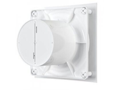 Ventiliatorius su atbuliniu vožtuvu sklende | D100 | 230V | 172x172x118mm | plastikas | balta | QDR4S 3 Ventiliatorius su atbuliniu vožtuvu sklende | D100 | 230V | 172x172x118mm | plastikas | balta | QDR4S 3
