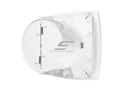 Ventiliatorius su atbuliniu vožtuvu | sklende | D100 | 230V | 151x151x103mm | IP24 | plastikinis | baltos spalvos | WV100S 1 Ventiliatorius su atbuliniu vožtuvu | sklende | D100 | 230V | 151x151x103mm | IP24 | plastikinis | baltos spalvos | WV100S 1