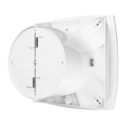 Fan with back-draught shutter | with cord | D100 | 230V | 151x151x103mm | IP24 | plastic | white color | WV100S2 1 Fan with back-draught shutter | with cord | D100 | 230V | 151x151x103mm | IP24 | plastic | white color | WV100S2 1