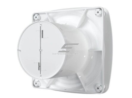 Ventiliatorius su atbuliniu vožtuvu | sklende | D100 | 230V | 170x170x118mm | IP24 | plastikinis | matinės baltos spalvos | OIR4SMB 2 Ventiliatorius su atbuliniu vožtuvu | sklende | D100 | 230V | 170x170x118mm | IP24 | plastikinis | matinės baltos spalvos | OIR4SMB 2