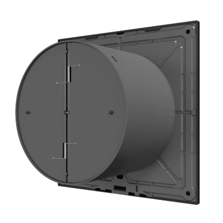 Вентилятор с обратным клапаном-заслонкой | D140 | 220V | 160x160x125 мм | пластик | тёмно-серый цвет | IP45 | PL43 2 Вентилятор с обратным клапаном-заслонкой | D140 | 220V | 160x160x125 мм | пластик | тёмно-серый цвет | IP45 | PL43 2