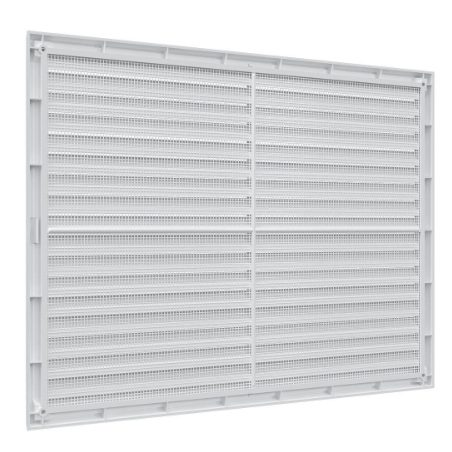 Kratka wentylacyjna | do systemów wentylacyjnych | z siatką | 300x400 mm | zdejmowana | kwadratowa | w kolorze białym | plastikowa 2 Kratka wentylacyjna | do systemów wentylacyjnych | z siatką | 300x400 mm | zdejmowana | kwadratowa | w kolorze białym | plastikowa 2