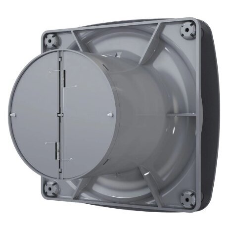 Ventilators ar atpakaļgaitas aizbīdni | D100 | 230V | 170x170x118mm | IP24 | plastmasa | tumši pelēks | OIR4STP 2 Ventilators ar atpakaļgaitas aizbīdni | D100 | 230V | 170x170x118mm | IP24 | plastmasa | tumši pelēks | OIR4STP 2
