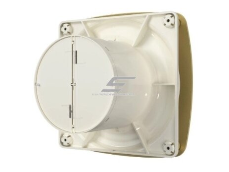 Ventiliatorius su atbuliniu vožtuvu | sklende | D100 | 230V | 170x170x118mm | IP24 | plastikinis | aukso/šampano spalvos | OIR4SA 2 Ventiliatorius su atbuliniu vožtuvu | sklende | D100 | 230V | 170x170x118mm | IP24 | plastikinis | aukso/šampano spalvos | OIR4SA 2