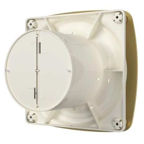Ventilaator tagasilöögiklappiga | D100 | 230V | 170x170x118mm | IP24 | plastik | kuld/šampanja värv | OIR4SA 2