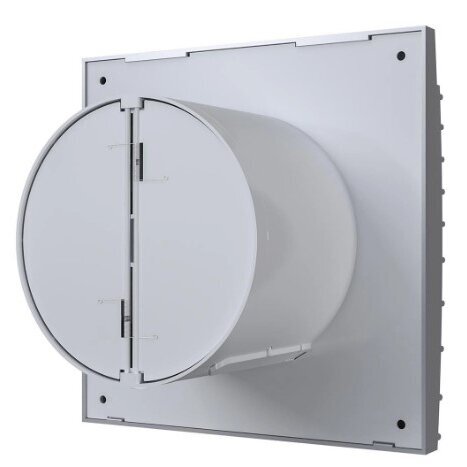 Ventilaator koos tagasivoolu sulguriga | D125 | 230V | 175x175x117,5 mm | IP24 | plastik | hall värv | TY5SP 2 Ventilaator koos tagasivoolu sulguriga | D125 | 230V | 175x175x117,5 mm | IP24 | plastik | hall värv | TY5SP 2
