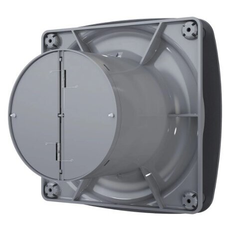 Fan with back-draught shutter | D125 | 230V | 200x200x123mm | IP24 | plastic | dark grey | OIR5STP 1 Fan with back-draught shutter | D125 | 230V | 200x200x123mm | IP24 | plastic | dark grey | OIR5STP 1