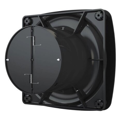 Ventilaator tagasivoolu sulguri | D125 | 230V | 200x200x123mm | IP24 | plastmass | mati must värv | OIR5SMJ 2 Ventilaator tagasivoolu sulguri | D125 | 230V | 200x200x123mm | IP24 | plastmass | mati must värv | OIR5SMJ 2