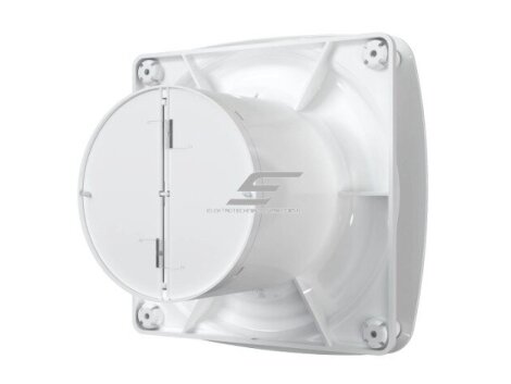 Ventiliatorius su atbuliniu vožtuvu | sklende | su valdikliu | D125 | 230V | 200x200x123mm | IP24 | plastikinis | baltos spalvos | OIR5SHRM 2 Ventiliatorius su atbuliniu vožtuvu | sklende | su valdikliu | D125 | 230V | 200x200x123mm | IP24 | plastikinis | baltos spalvos | OIR5SHRM 2
