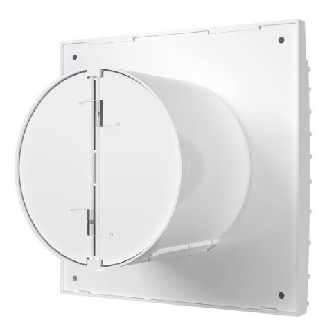 Ventilators ar atpakaļgaitas aizbīdni | D125 | 230V | 175x175x117,5mm | IP24 | Plastmasa | Matēta balta krāsa | TY5SMB 2