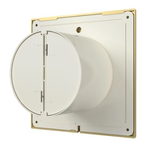 Ventilators ar atpakaļgaita aizbīdni | vārsts | D125 | 230V | 180x180x99,5mm | IP24 | plastmasa | zelta/sampanieša krāsa | PL5SA 2