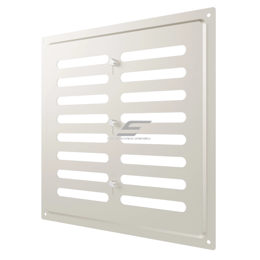 Ventilation grille | for ventilation systems | 250×250 mm | beige color | galvanized steel Ventilation grille | for ventilation systems | 250×250 mm | beige color | galvanized steel