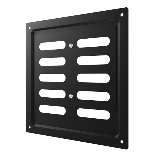 Kratka wentylacyjna | do systemów wentylacyjnych | 175×175 mm | kolor czarny | stal ocynkowan 2 Kratka wentylacyjna | do systemów wentylacyjnych | 175×175 mm | kolor czarny | stal ocynkowan 2