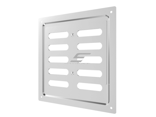 Ventiliacijos grotelės | vėdinimo sistemoms | 175х175mm | blizgios sidabrinės spalvos | cinkuotas plienas 2 Ventiliacijos grotelės | vėdinimo sistemoms | 175х175mm | blizgios sidabrinės spalvos | cinkuotas plienas 2