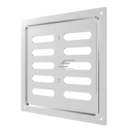 Kratka wentylacyjna | do systemów wentylacyjnych | 175×175 mm | kolor błyszczący srebrny | stal ocynkowan 2 Kratka wentylacyjna | do systemów wentylacyjnych | 175×175 mm | kolor błyszczący srebrny | stal ocynkowan 2