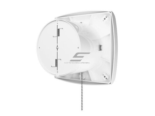 Ventiliatorius su atbuliniu vožtuvu | sklende | su virvele | D120 | 230V | 181x181x69mm | IP24 | plastikinis | baltos spalvos | WD120S2 1 Ventiliatorius su atbuliniu vožtuvu | sklende | su virvele | D120 | 230V | 181x181x69mm | IP24 | plastikinis | baltos spalvos | WD120S2 1