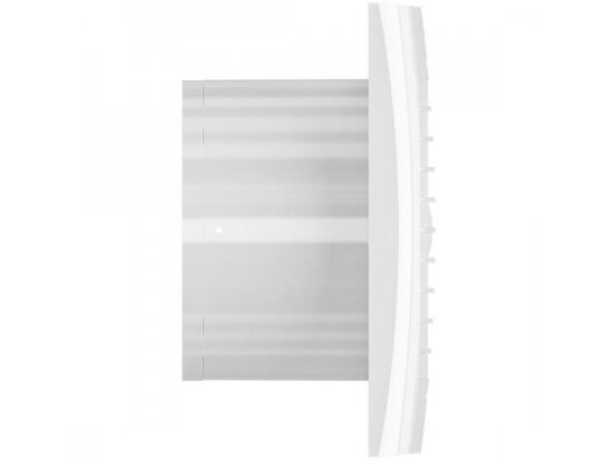 Ventiliatorius su atbuliniu vožtuvu sklende | D100 | su laikmačiu | 150x150x82mm | plastikas | balta 2 Ventiliatorius su atbuliniu vožtuvu sklende | D100 | su laikmačiu | 150x150x82mm | plastikas | balta 2