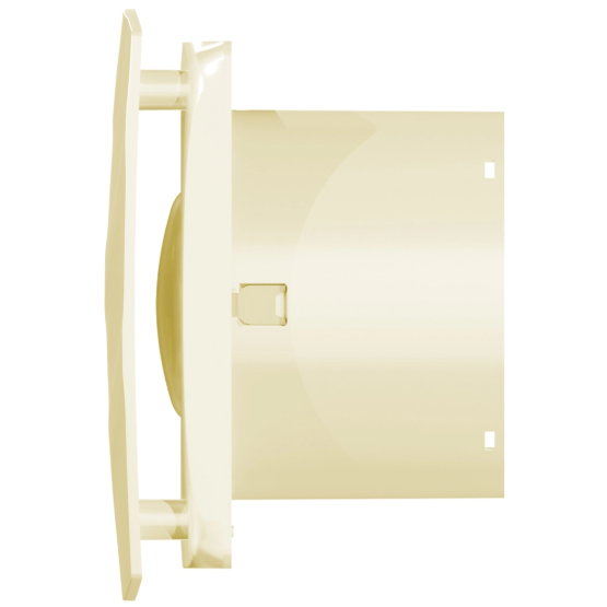 Fan | D100 | 220V | 151x151x103 mm | plastic | ivory color | IP24 1