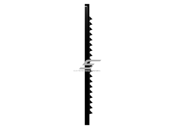 Ventiliacijos grotelės | vėdinimo sistemoms | 209x209mm | kvadratinės | išorinės | nuimamos | juodos spalvos | plastikinės  1