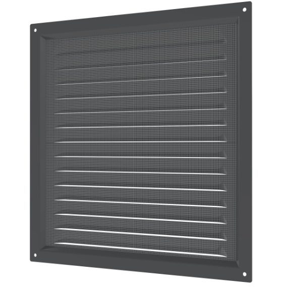 Ventilatsioonivõre | ventilatsioonisüsteemidele | võrguga | 250×250 mm | hall värv | tsingitud teras 2 Ventilatsioonivõre | ventilatsioonisüsteemidele | võrguga | 250×250 mm | hall värv | tsingitud teras 2