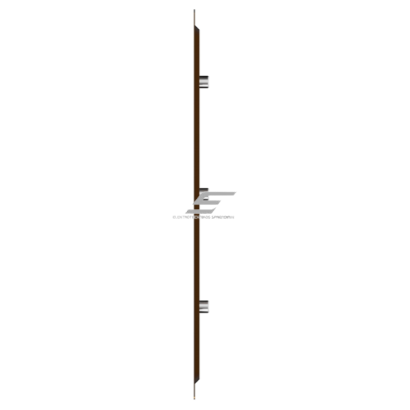 Ventilatsioonirest | ventilatsioonisüsteemidele | 250×250 mm | pruun värv | tsingitud teras 1 Ventilatsioonirest | ventilatsioonisüsteemidele | 250×250 mm | pruun värv | tsingitud teras 1
